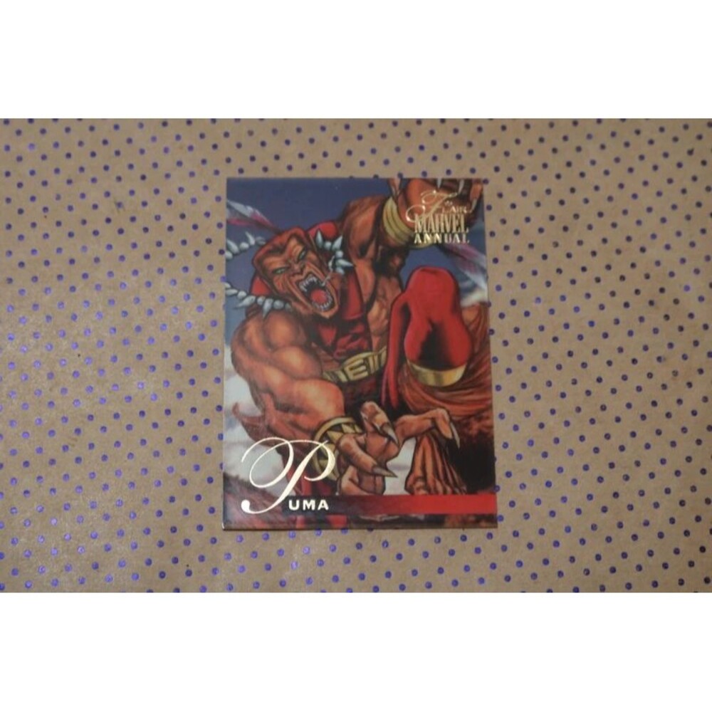 Puma #63 Marvel Card (1995)